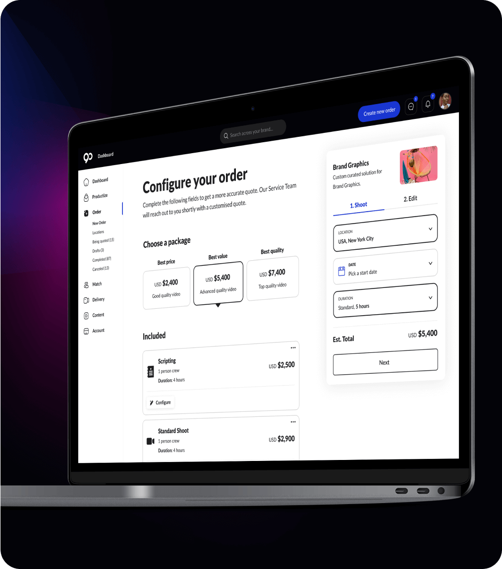 Order Simple Solutions—Fast and at Scale